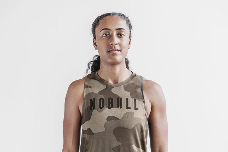 Camo Nobull WoHigh-Neck Tank (CAMO) Women\'s Tanks | CA G2245S